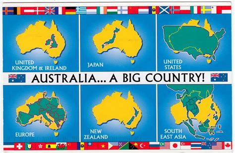 australia area similar to other countries